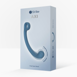 SnailVibe Stimulateur Prostatique Vibrant Axi 18 x 3.1cm Bleu